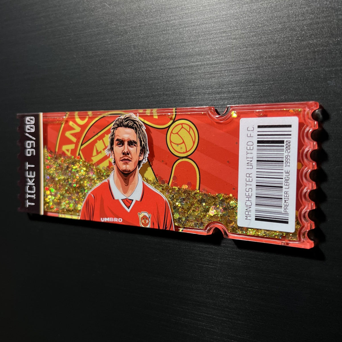 MAN UNITED TICKET STUB