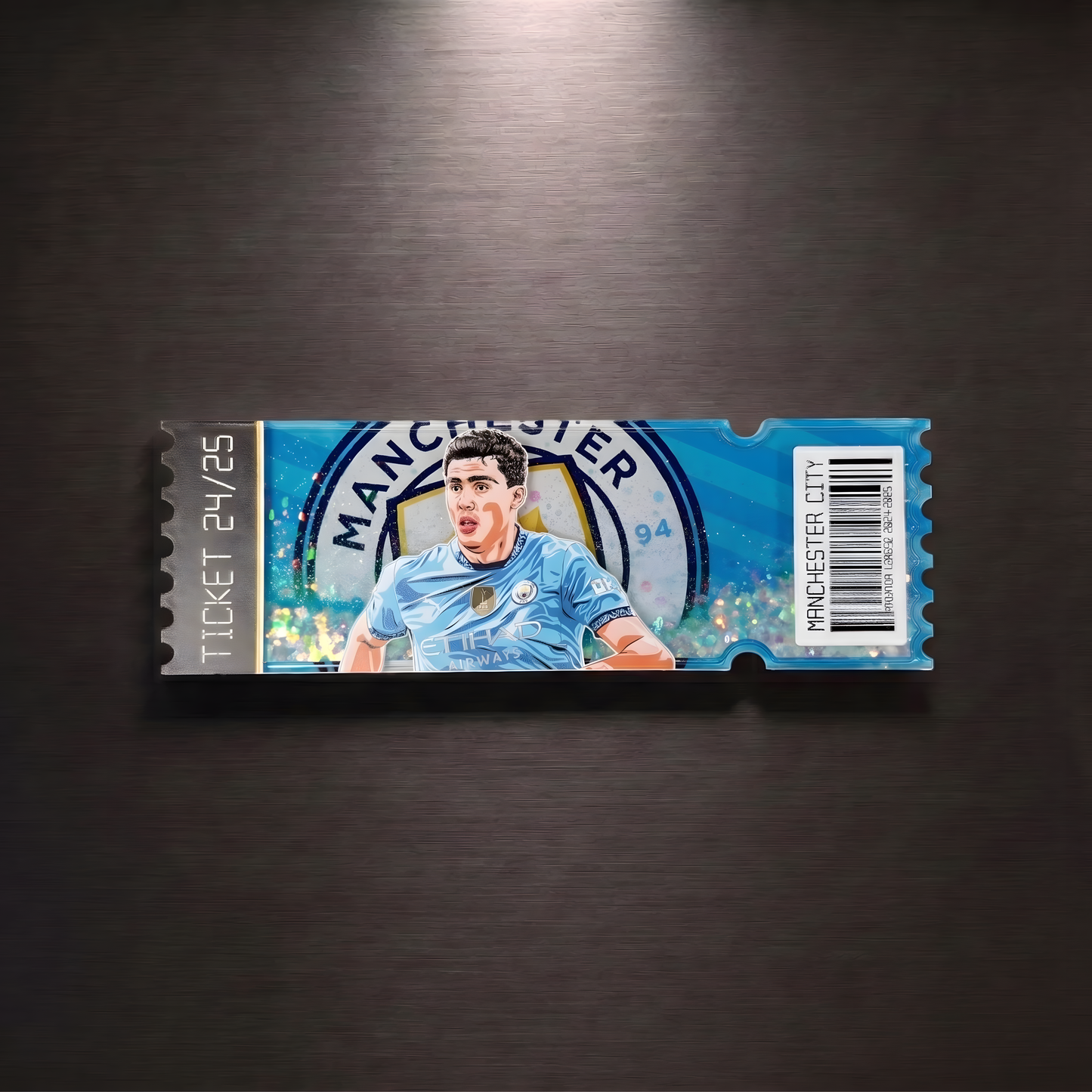 MAN CITY TICKET STUB