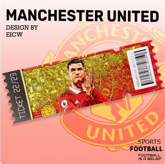 Cristiano Ronaldo Ticket Stub