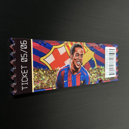 FC BARCELONA TICKET STUB