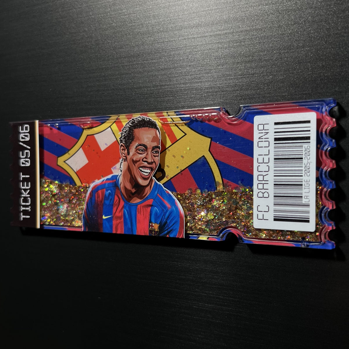 FC BARCELONA TICKET STUB