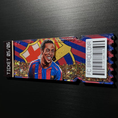 FC BARCELONA TICKET STUB