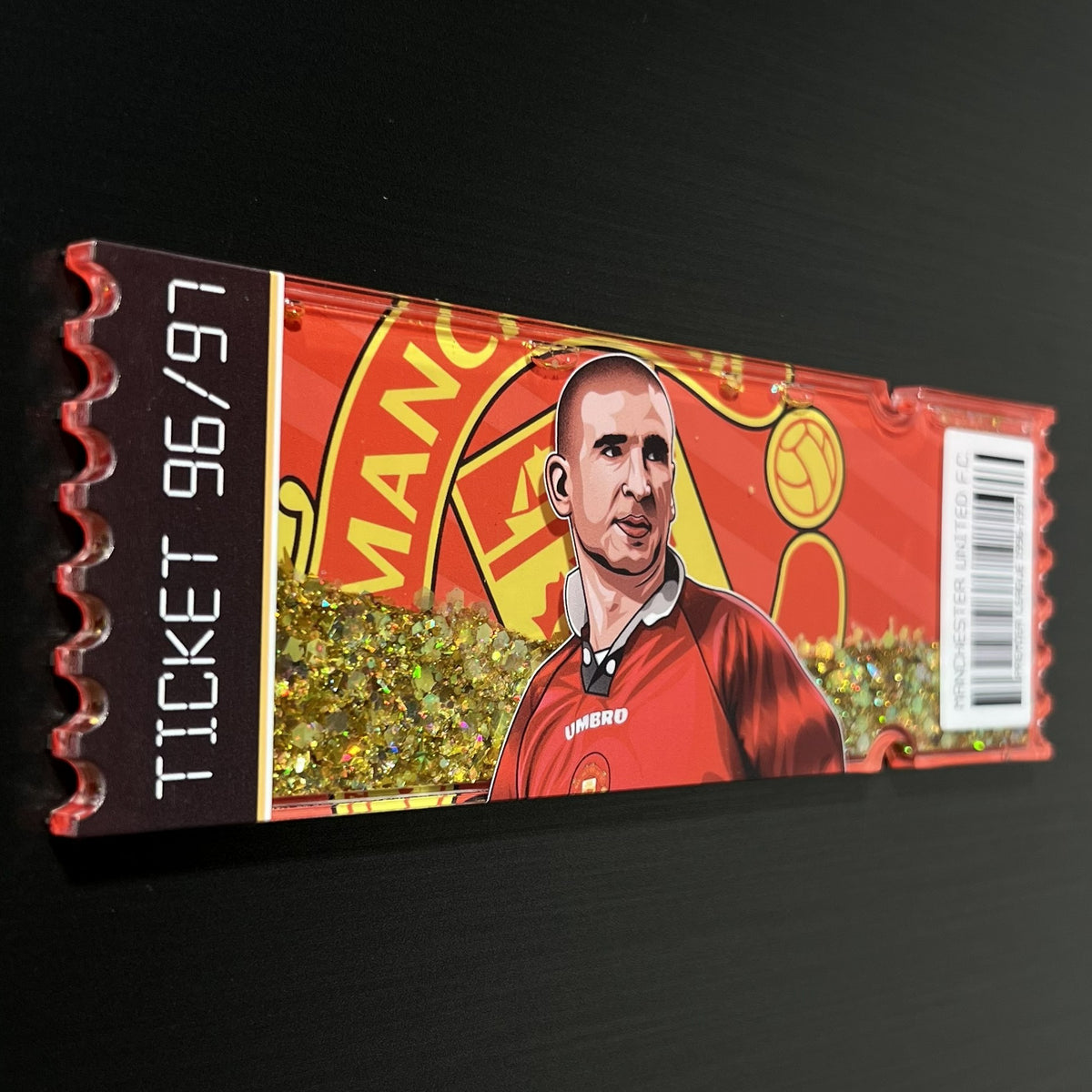 MAN UNITED TICKET STUB