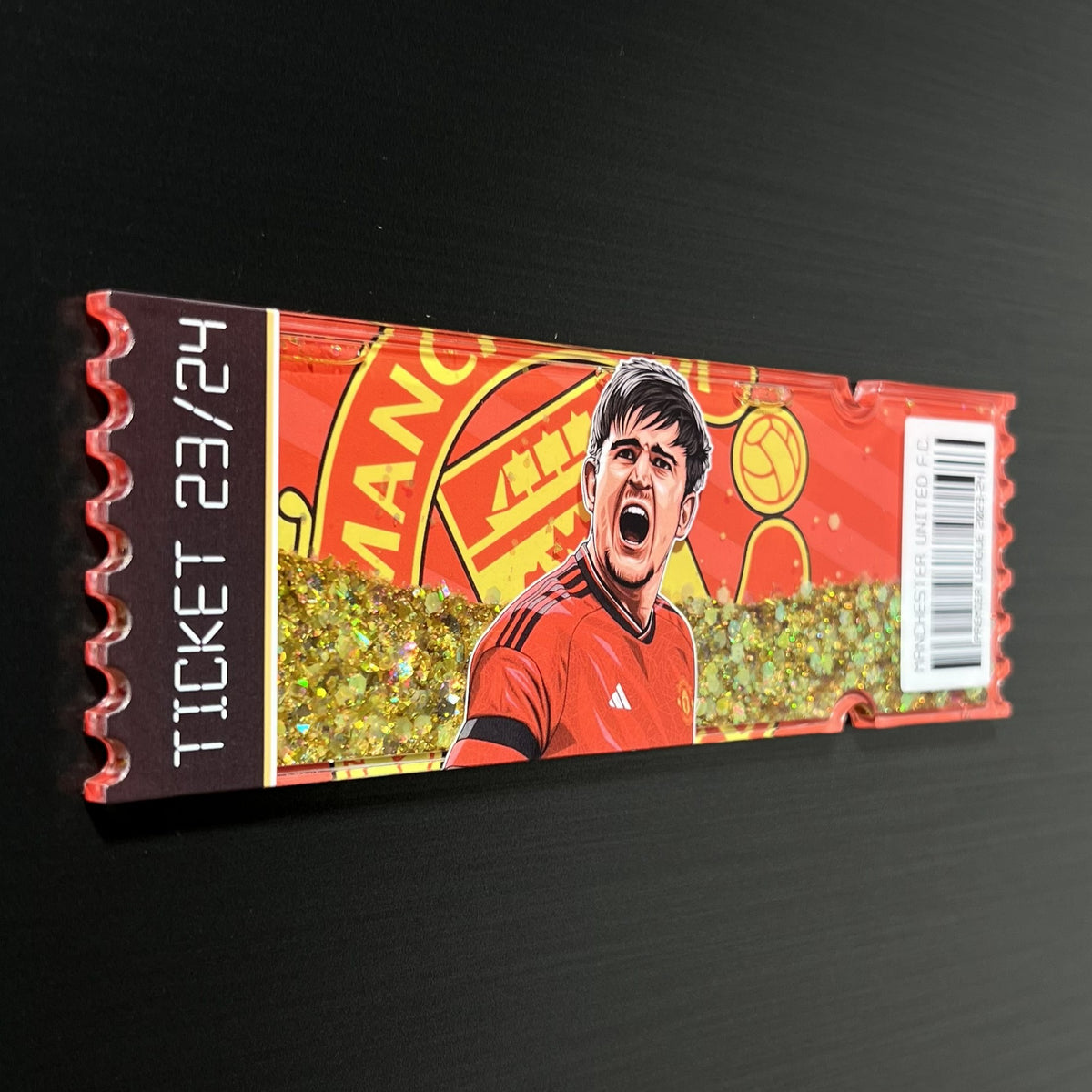 MAN UNITED TICKET STUB