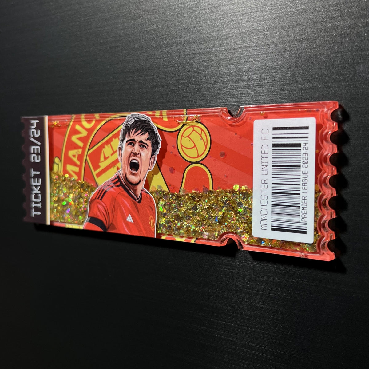 MAN UNITED TICKET STUB