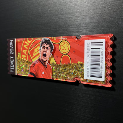 MAN UNITED TICKET STUB