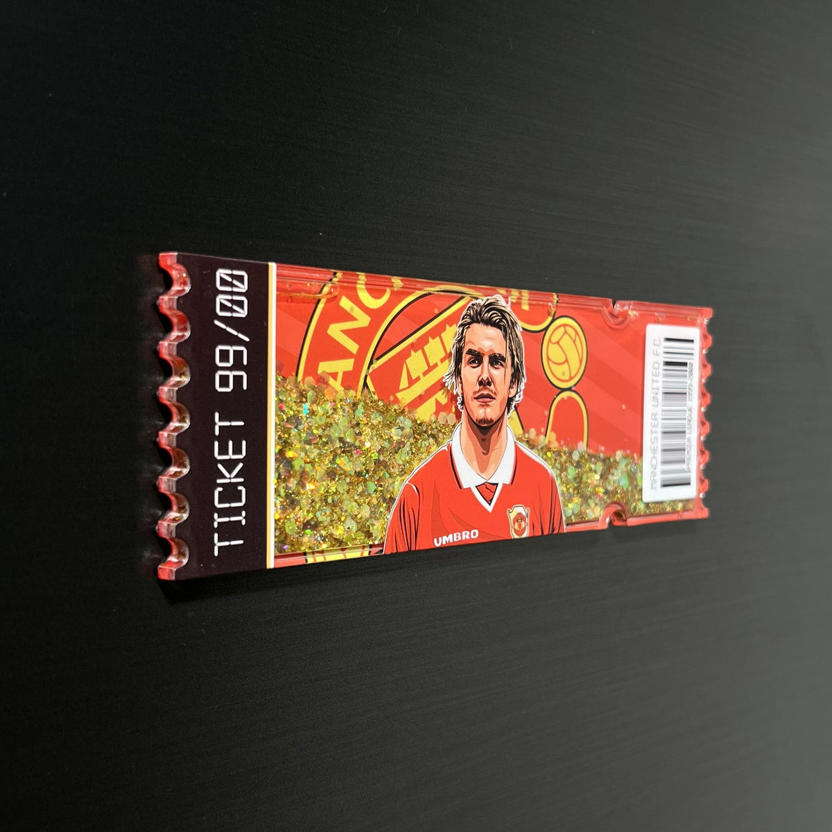 MAN UNITED TICKET STUB