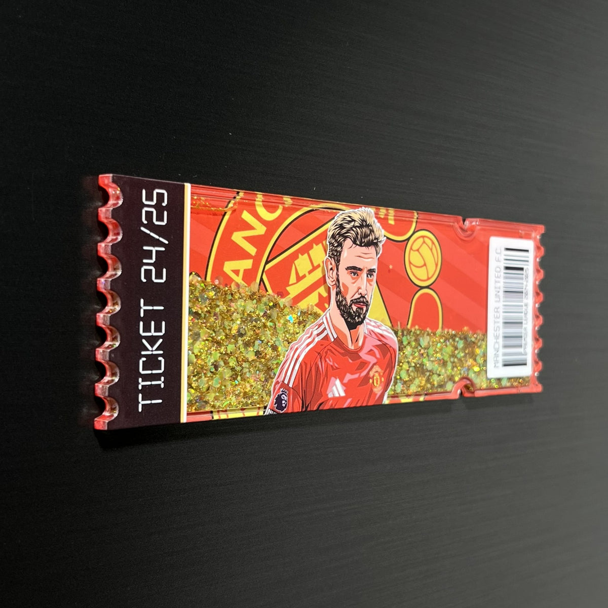 MAN UNITED TICKET STUB