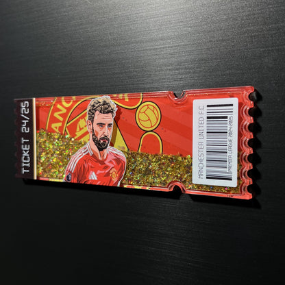 MAN UNITED TICKET STUB