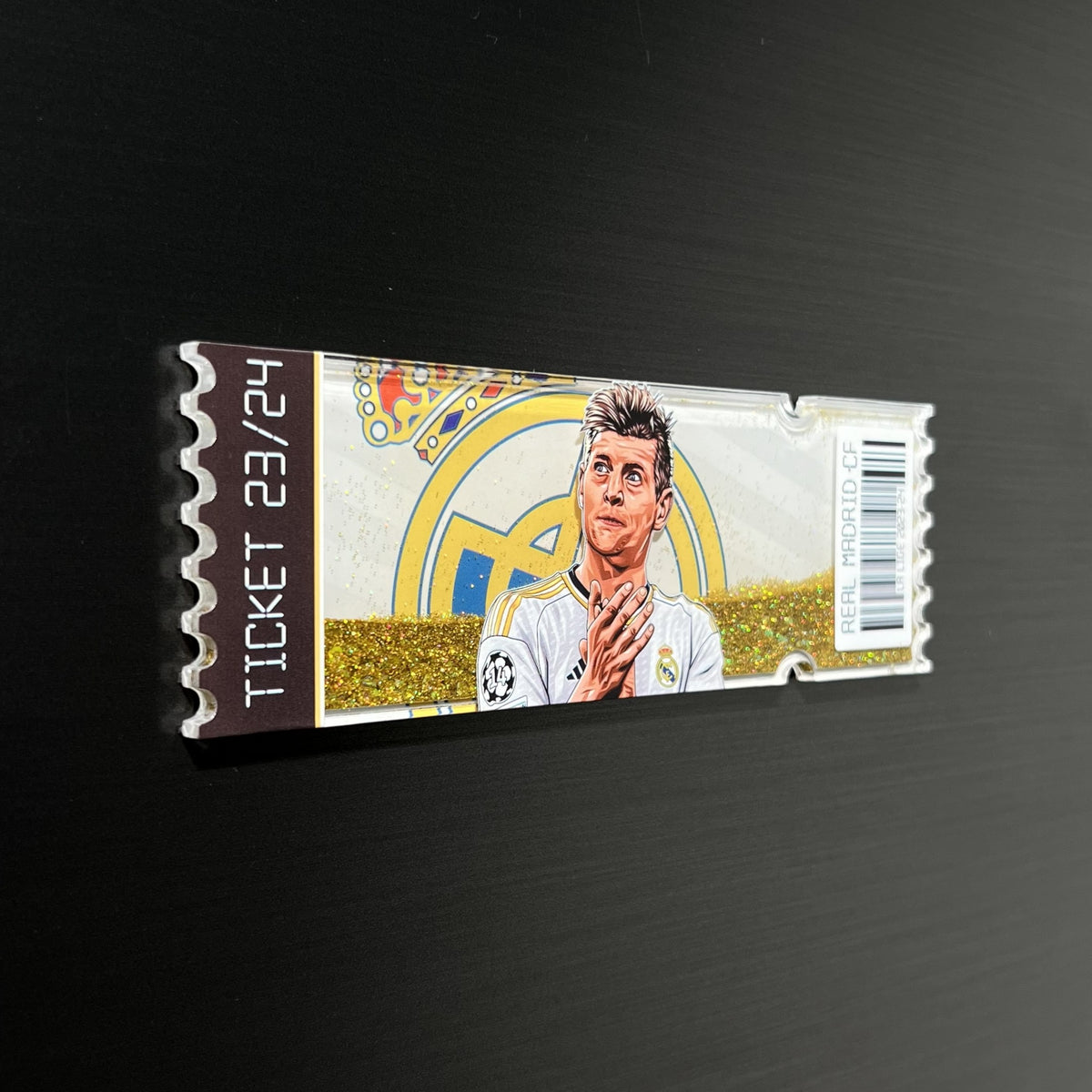 REAL MADRID TICKET STUB