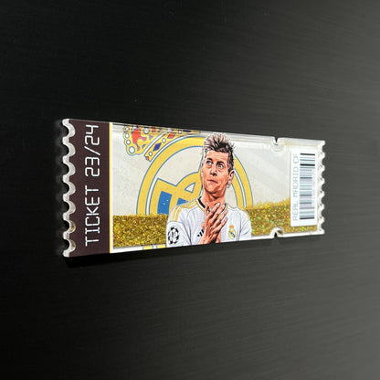 REAL MADRID TICKET STUB
