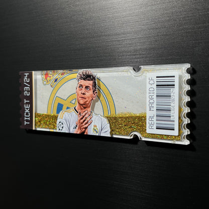 REAL MADRID TICKET STUB