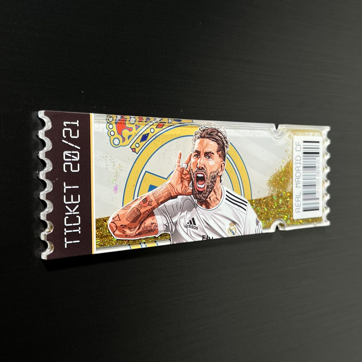REAL MADRID TICKET STUB