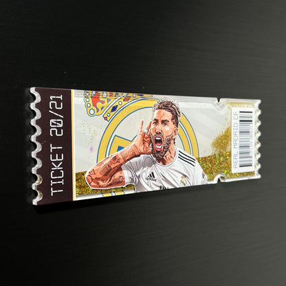 REAL MADRID TICKET STUB