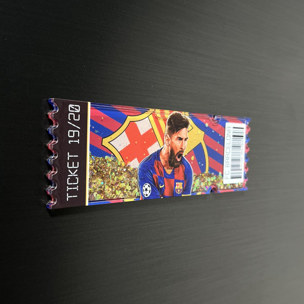 FC BARCELONA TICKET STUB