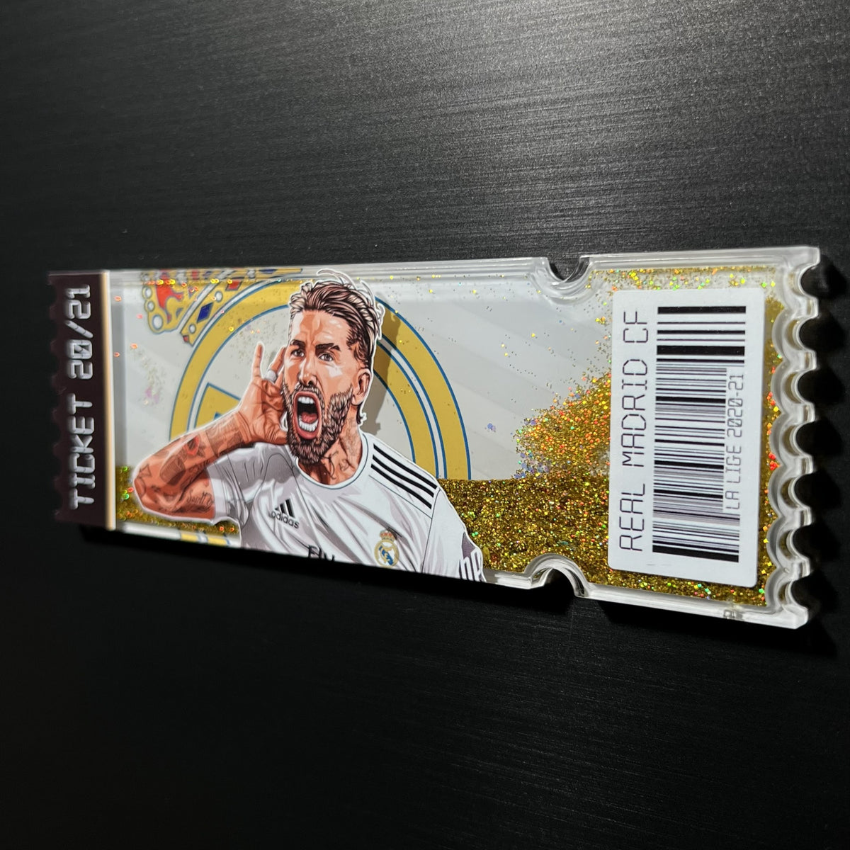REAL MADRID TICKET STUB
