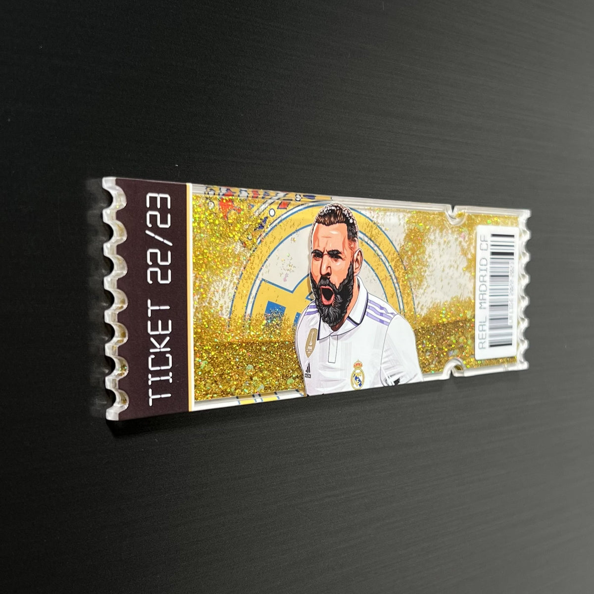 REAL MADRID TICKET STUB