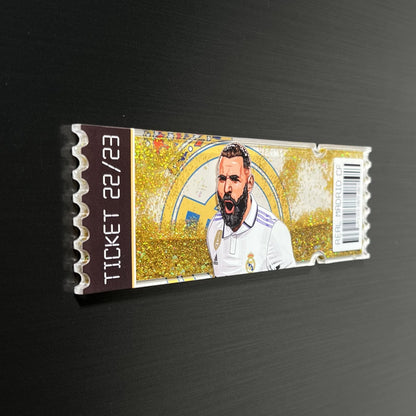 REAL MADRID TICKET STUB