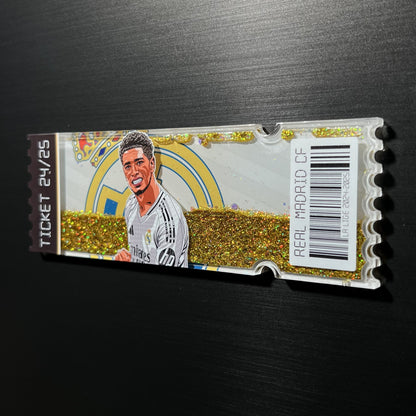 REAL MADRID TICKET STUB