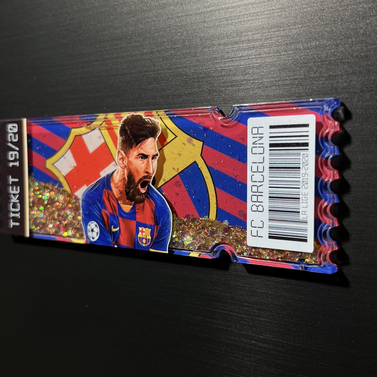 FC BARCELONA TICKET STUB