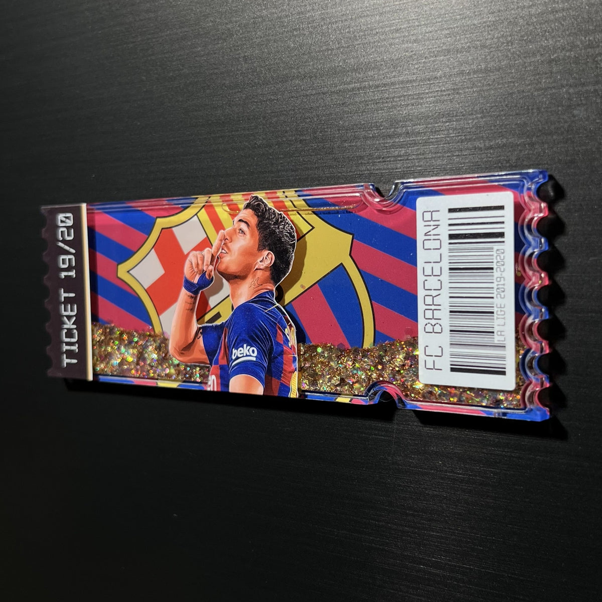 FC BARCELONA TICKET STUB