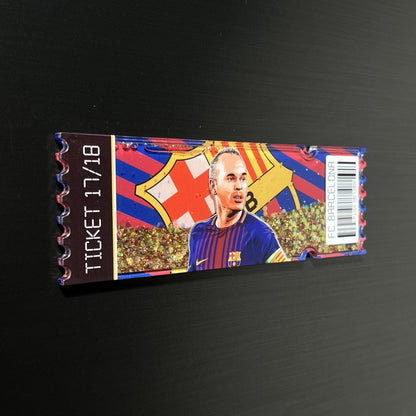 FC BARCELONA TICKET STUB