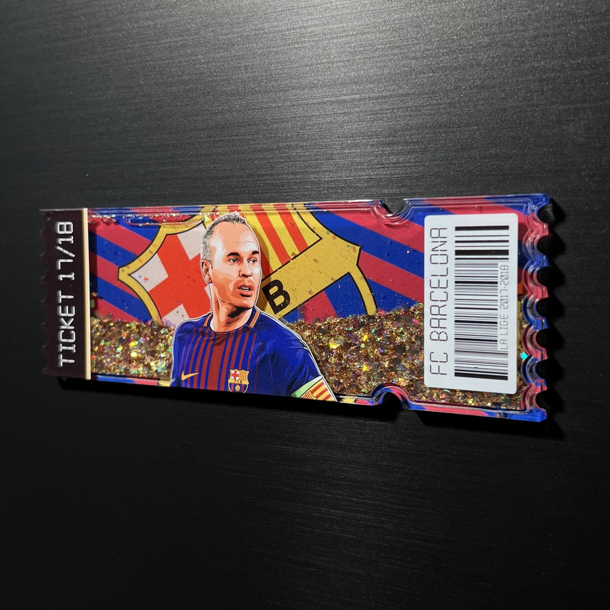 FC BARCELONA TICKET STUB