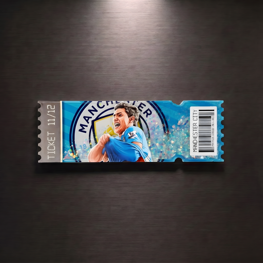 MAN CITY TICKET STUB