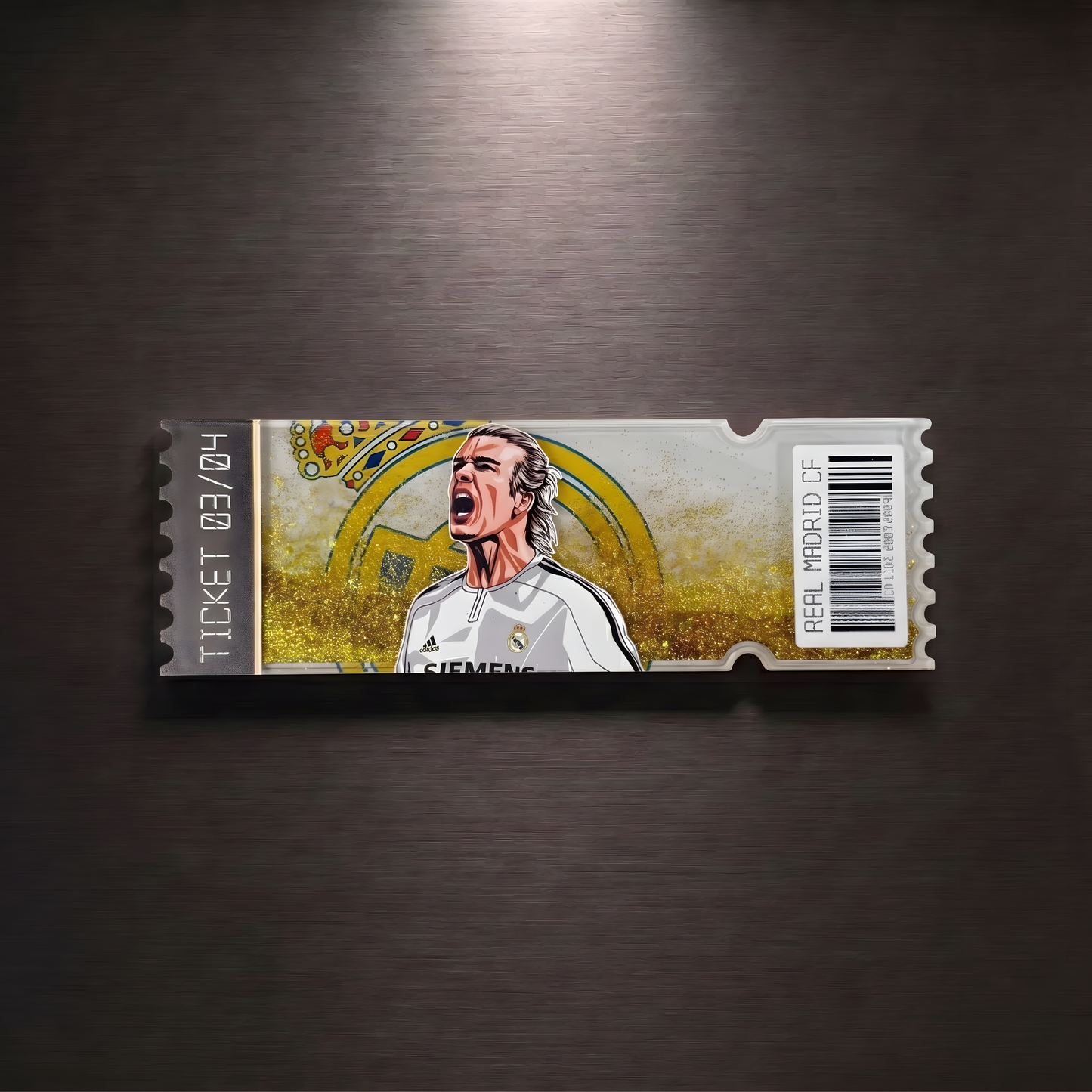 REAL MADRID TICKET STUB