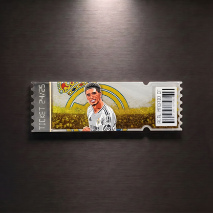 REAL MADRID TICKET STUB