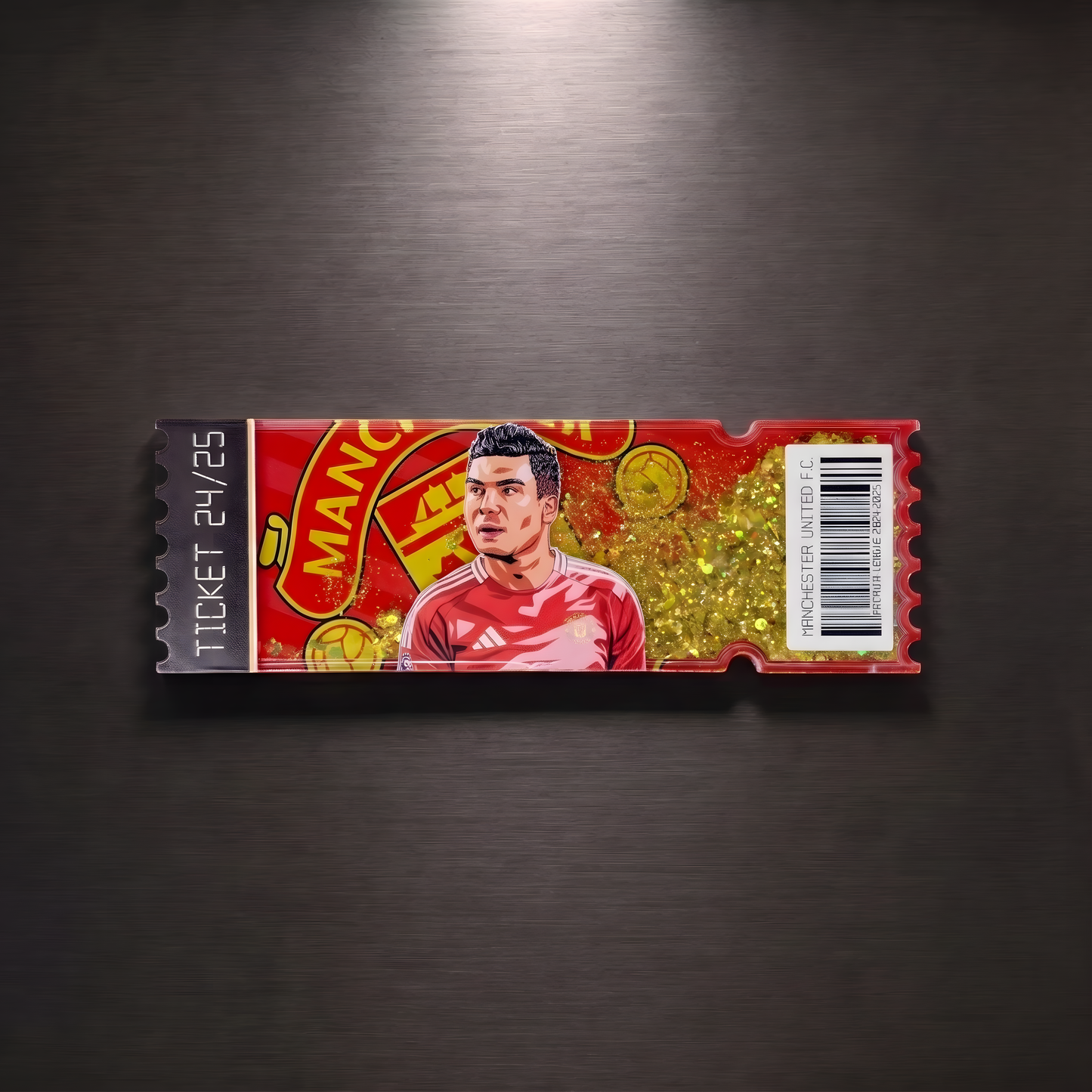 MAN UNITED TICKET STUB