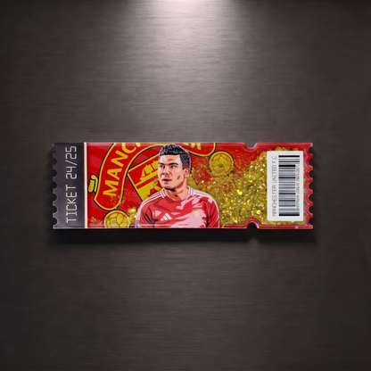 MAN UNITED TICKET STUB