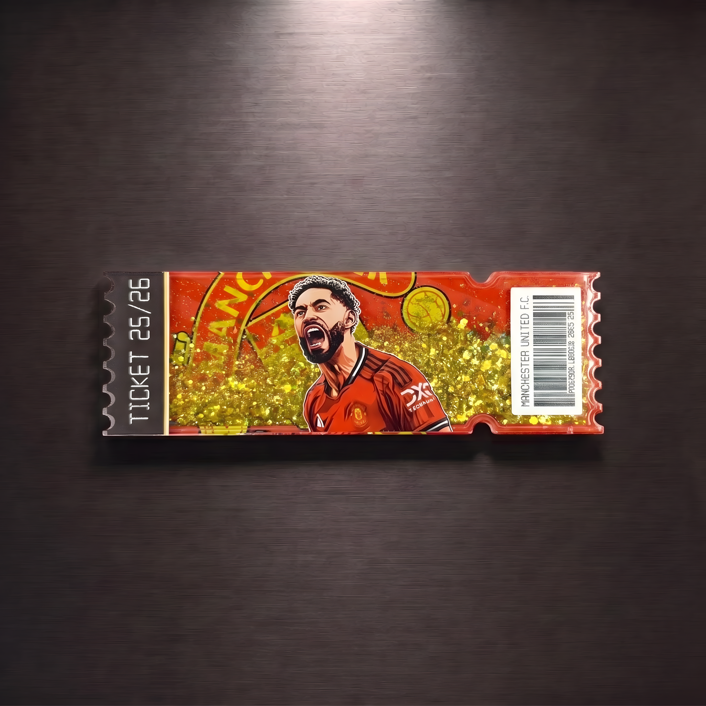 MAN UNITED TICKET STUB