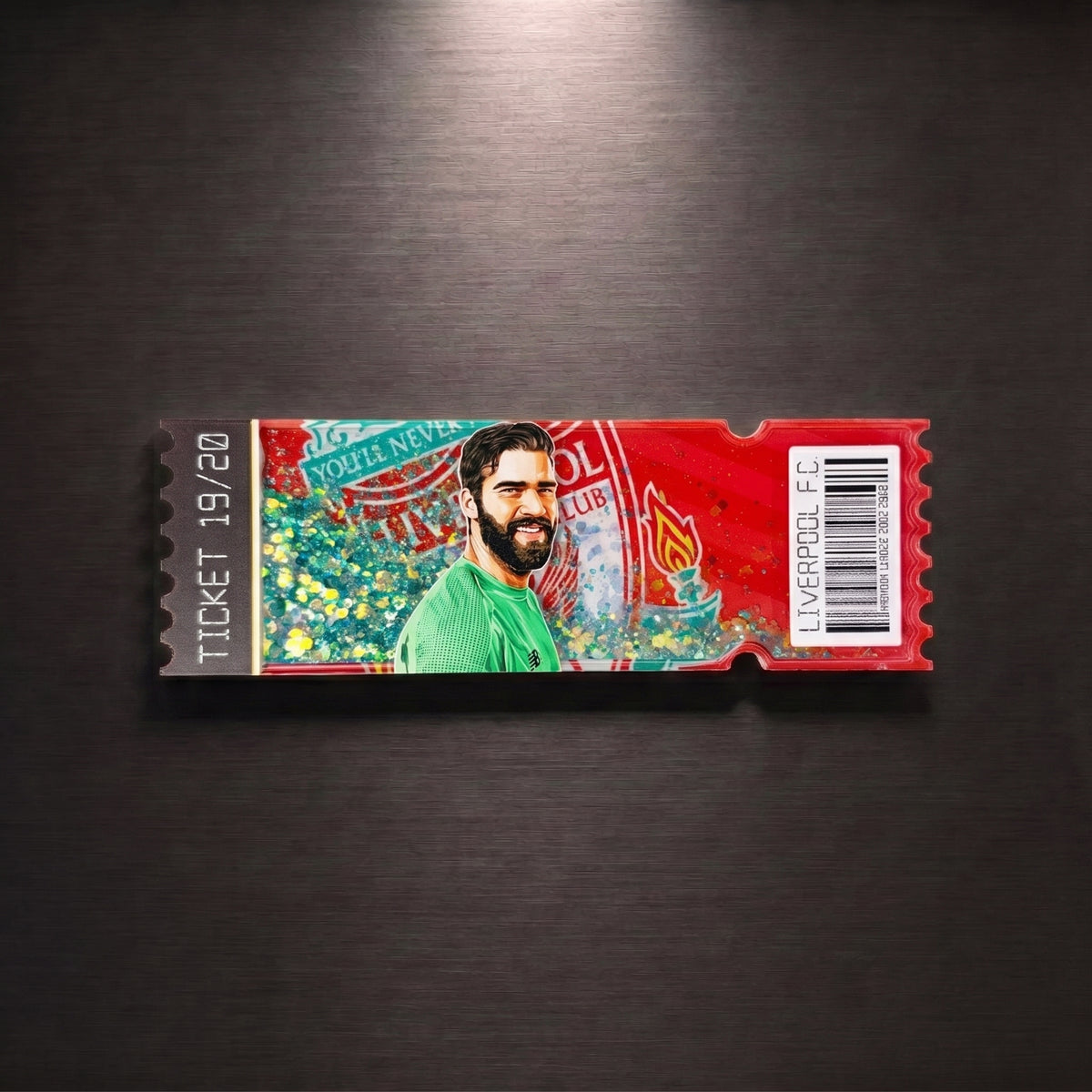 LIVERPOOL TICKET STUB