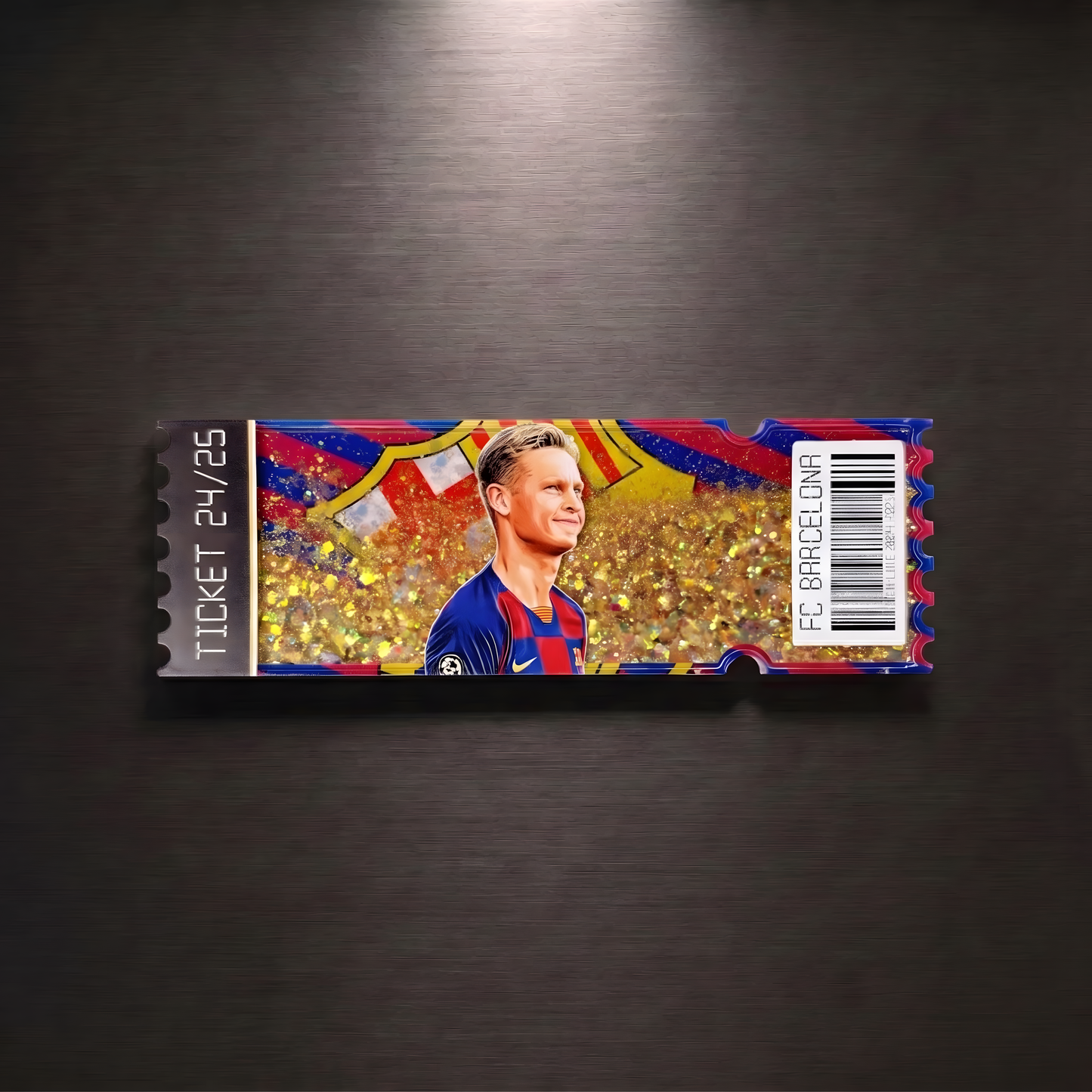 F.C. BARCELONA TICKET STUB