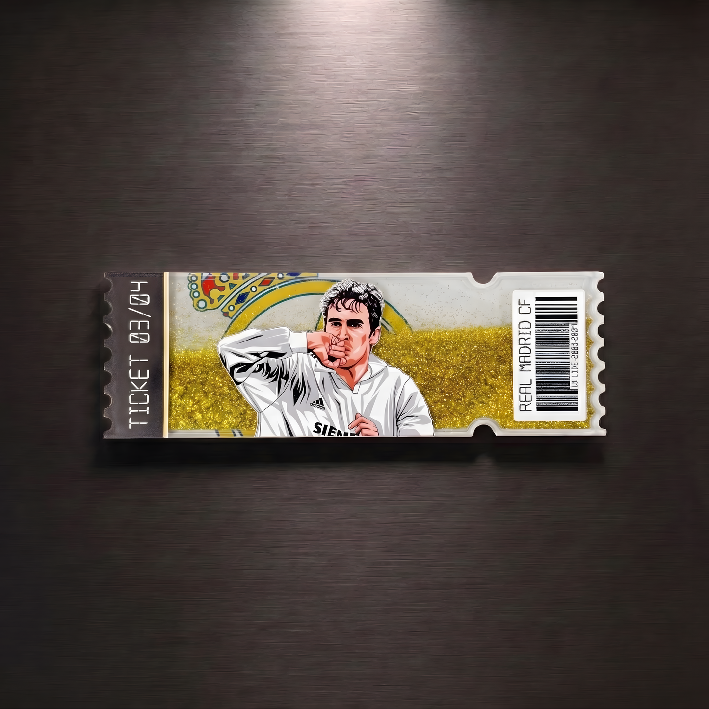 REAL MADRID TICKET STUB