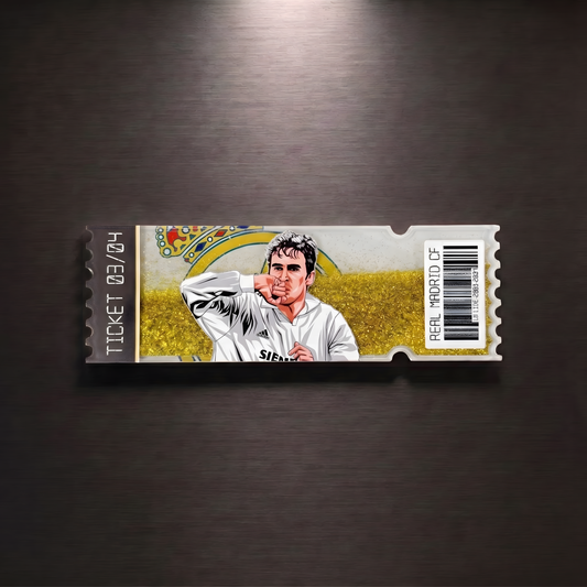 REAL MADRID TICKET STUB
