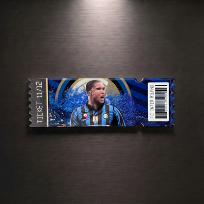 INTER MILAN TICKET STUB