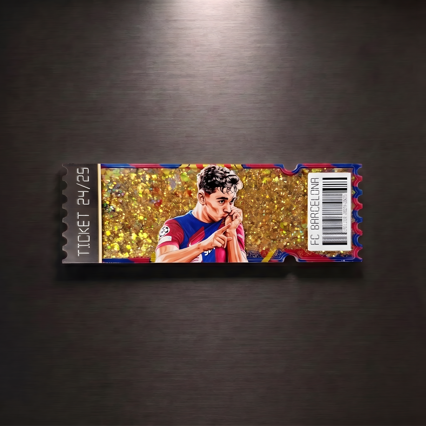 F.C. BARCELONA TICKET STUB