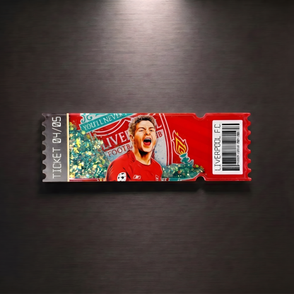 LIVERPOOL TICKET STUB