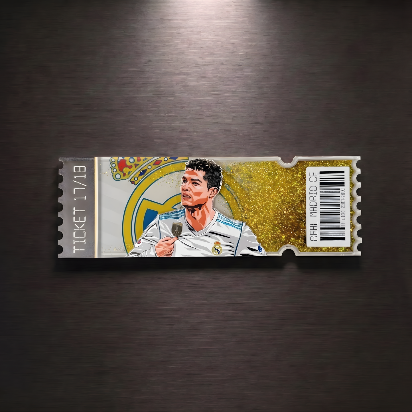 REAL MADRID TICKET STUB
