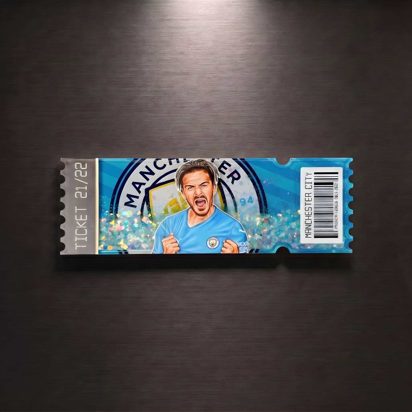 MAN CITY TICKET STUB