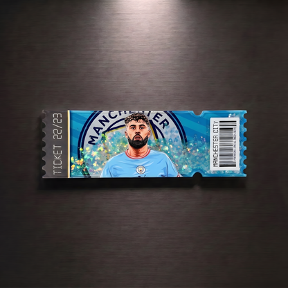 MAN CITY TICKET STUB