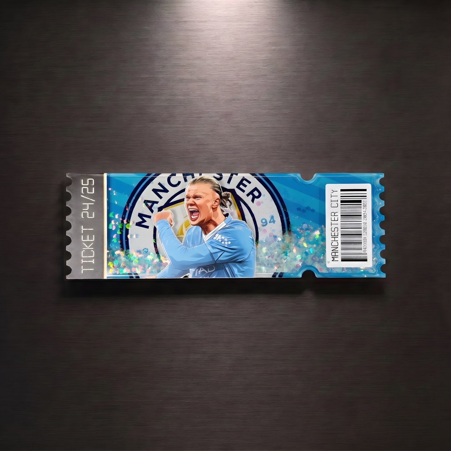 MAN CITY TICKET STUB