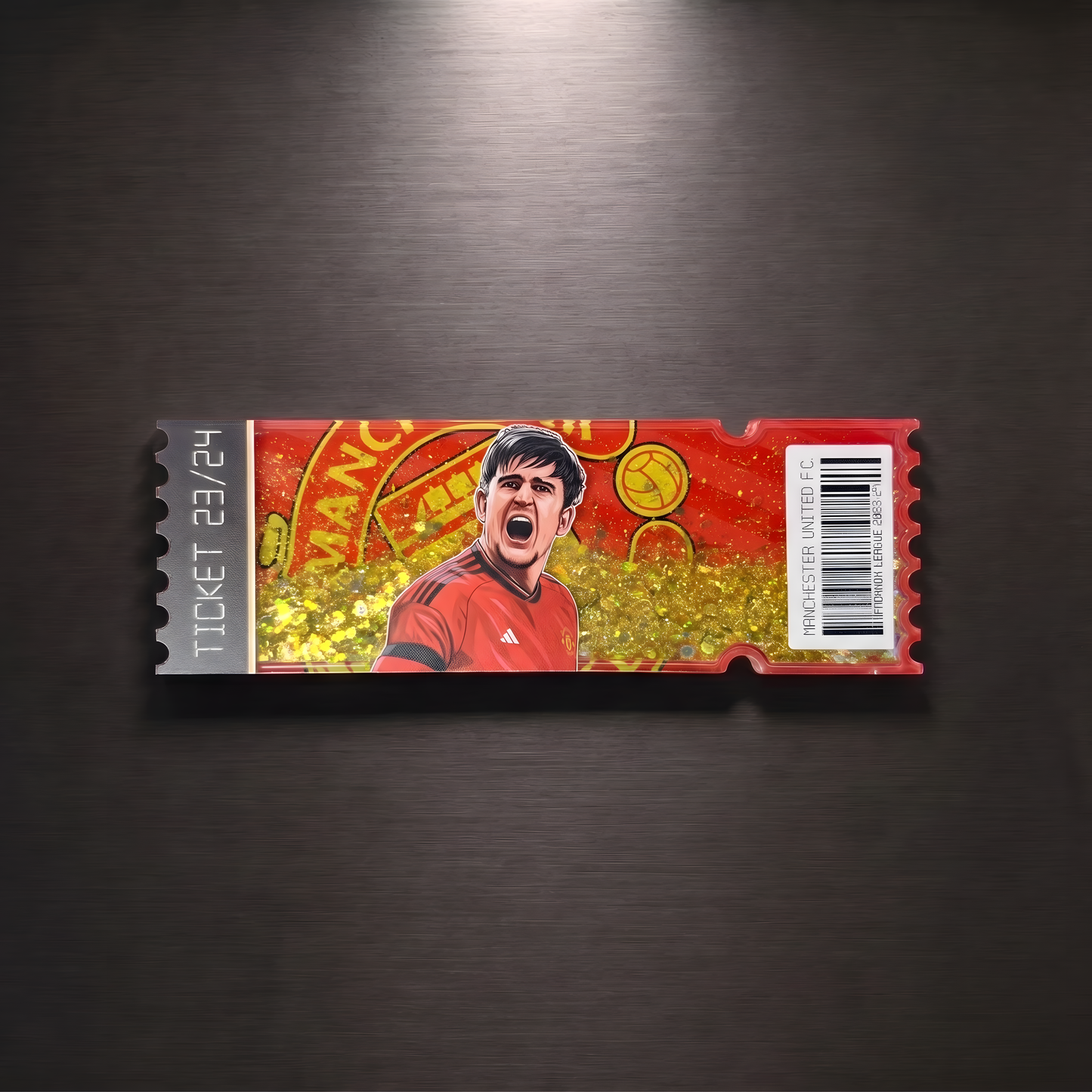 MAN UNITED TICKET STUB
