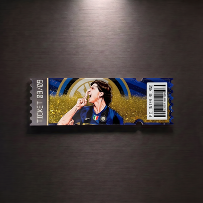 INTER MILAN TICKET STUB