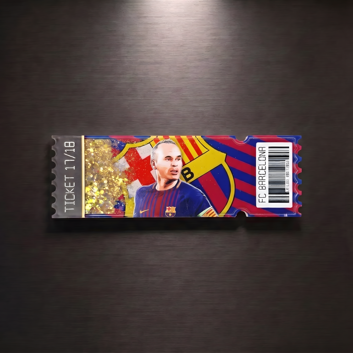 F.C. BARCELONA TICKET STUB