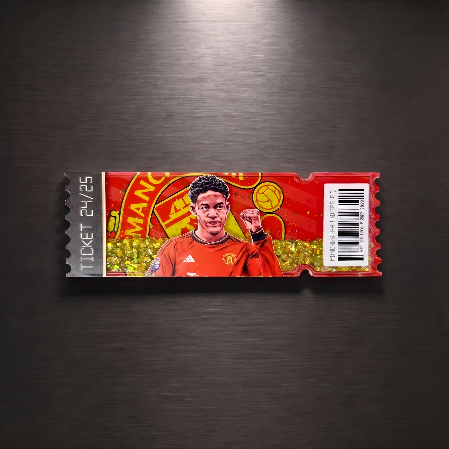 MAN UNITED TICKET STUB
