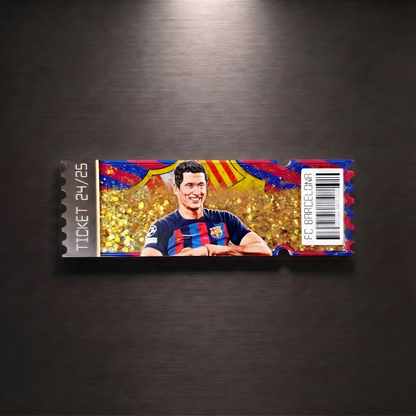 F.C. BARCELONA TICKET STUB