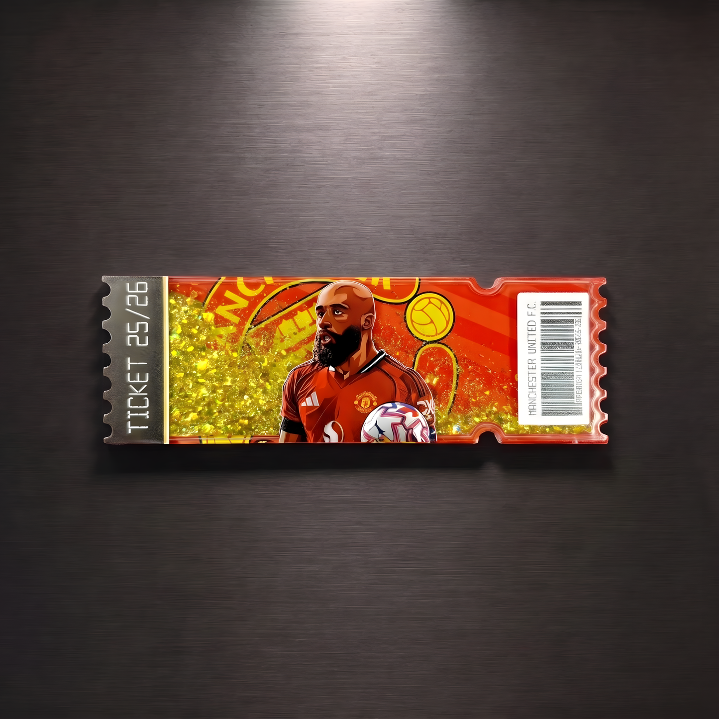 MAN UNITED TICKET STUB